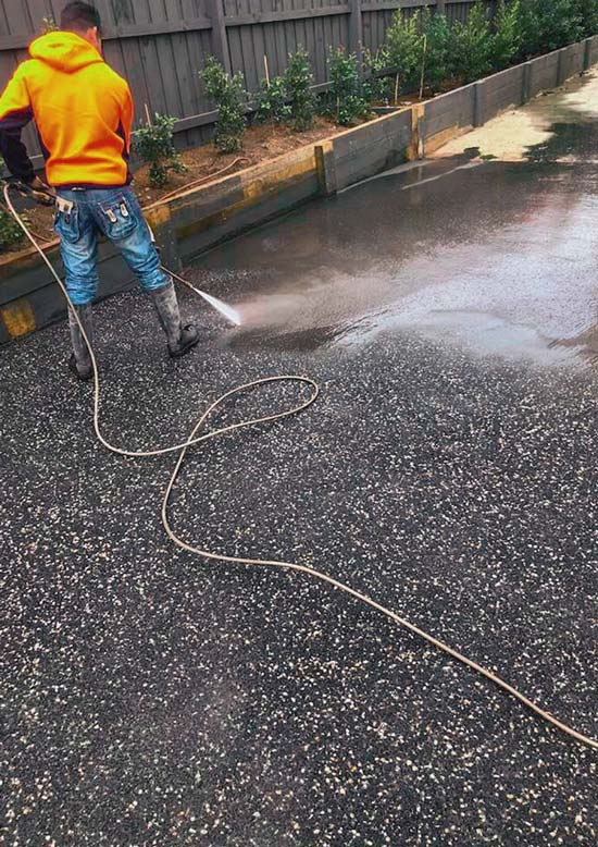 Exposed Aggregate Driveway Dandenong